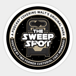 The Sweep Spot G. E. Trash Can Logo Sticker